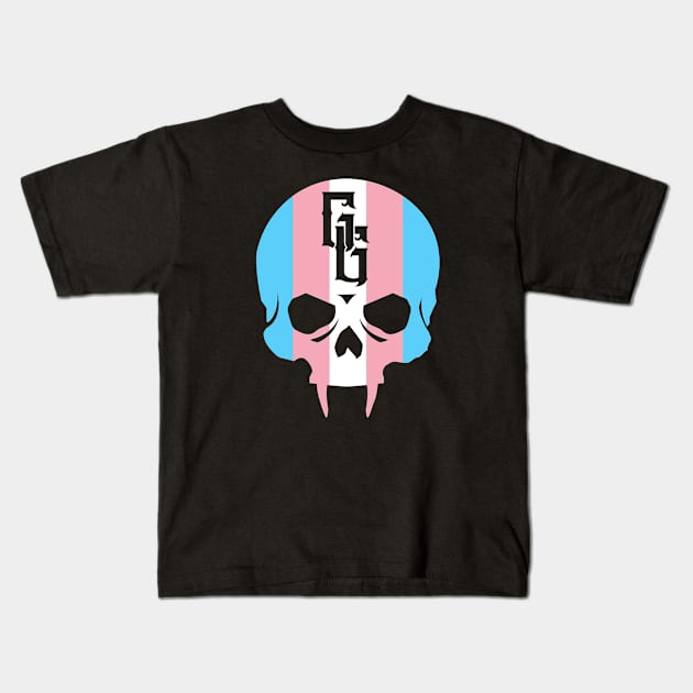 Trans Pride Gehenna Kids T-Shirt by highcouncil@gehennagaming.com